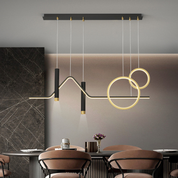 Nordic Restaurant Chandelier Pendant Lights: Simple Modern Dining Table Lighting 2022