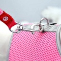 Pink Large Airflow Mesh Harness with Velcro