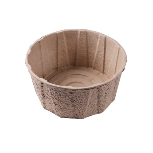 Biodegradable disposable paper pulp moulded cat litter box