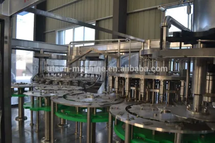 Automatic Plastic Bottle Fruit Juice Filling Machine Project