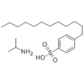 dodecylbensensulfonsyra, förening med isopropylamin (1: 1) CAS 26264-05-1