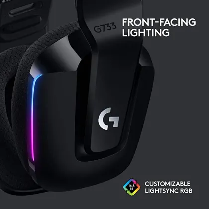 Logitech G733 Wireless RGB Lightweight Gaming Headphones