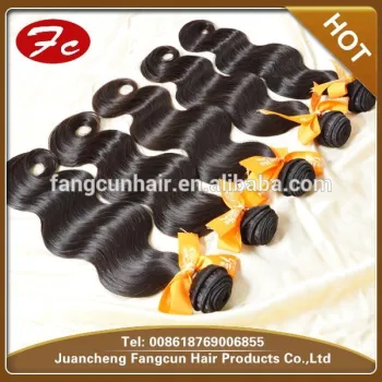 Peruvian virgin human hair Body wave virgin Peruvian human hair weaving