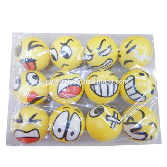 5150827-15 promotional stress ball emoji PU stress ball