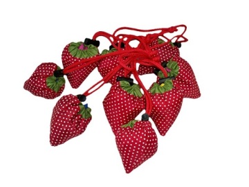 Strawberry foldable Bag