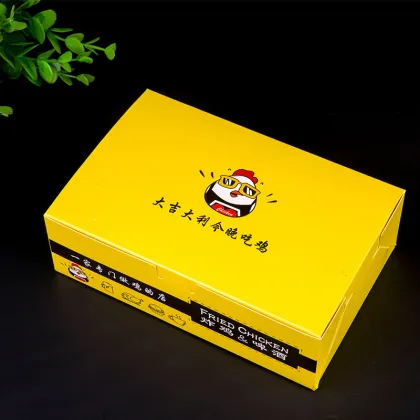 Customized fried chicken packaging paper box
