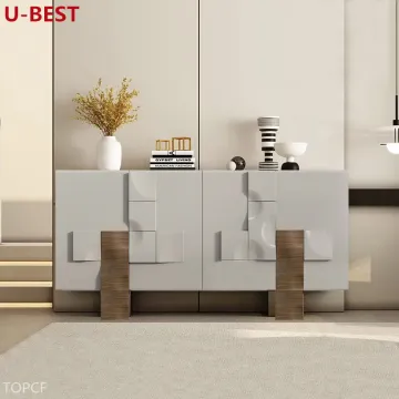 Customize Designer Style Sideboard Locker Cabinet for Living Room