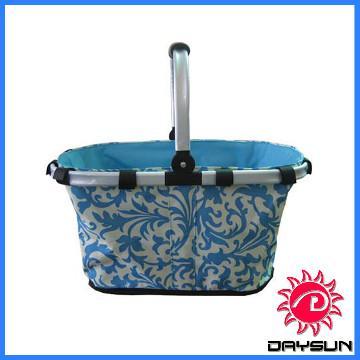 Eco-friendly collapsible shopping basket