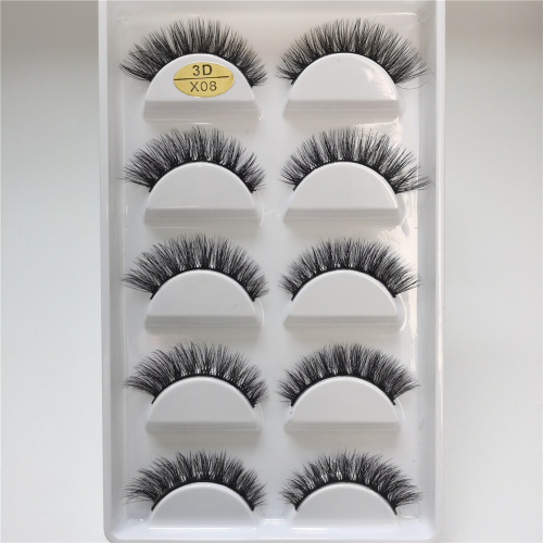 5 Pairs Lashes 5 pairs lashes handmade natural false eyelashes x08 Factory