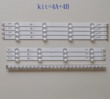 8PCS LED Backlight Array LED Strip Bar For LG Innotek Drt 3.0 42" A/B Type 42LB580V 42LB5500 42LF580V 42LB650V