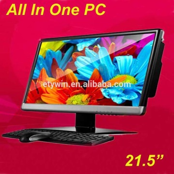 all in one computer case ,desktop computer ,21.5"LED monitor desktop computer without CPU , pc all in one