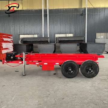 2024 Load Trail 7x14 14K Tandem Axle Gooseneck XINTUO Roll Off Dump Trailer With Bin