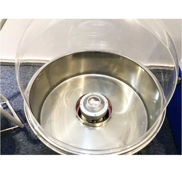 gas suikerspin floss machine kar met 4 wielen