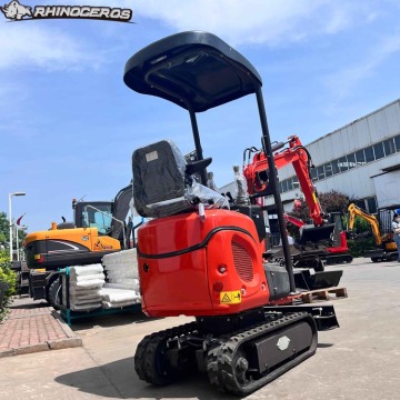 Mini Excavator 1 ton Rhinoceros 800kg 1200 kg Nieuwe graafmachine te koop in Denemarken