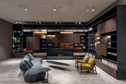 Bookshelf for the Living Room Unique Open Design