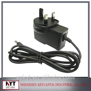 12v 1a wall mount power adapter with CE, rohs, fcc, kc, saa,C-tick, CCC certification