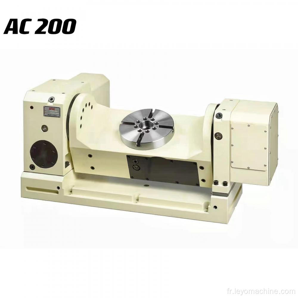 Hauteur 260 mm Table rotative CNC à 5 axes