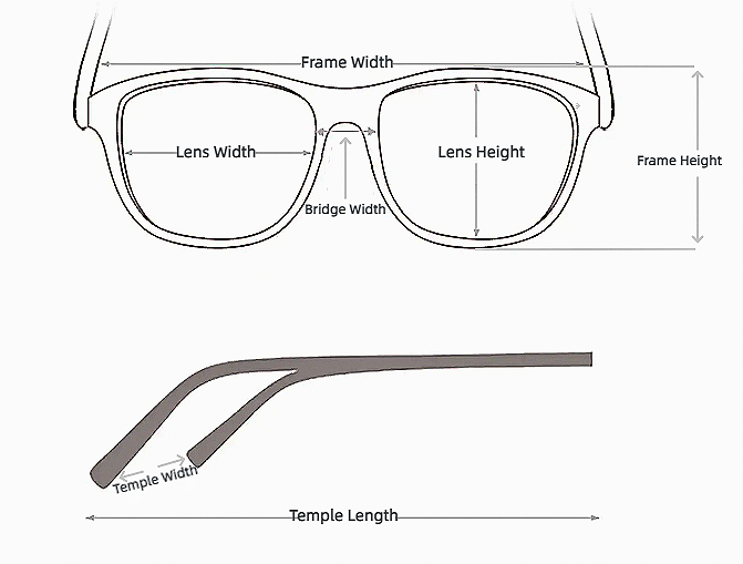 clear glasses frames mens