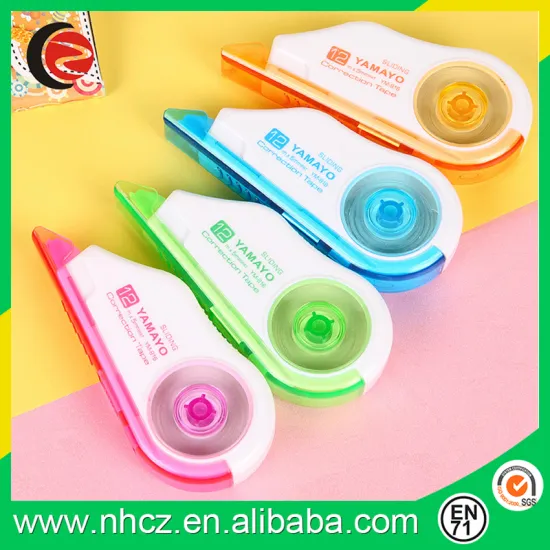 High quality cartoon plastic correction tape
