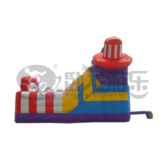 Outdoor giant inflatable slide for kids