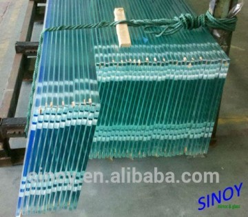 3 - 22mm float type Tinted or Clear toughened glass ( tempered glass ) for building and construction applications