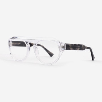 Pilot Bevelling Acetate Men's Optical Frames