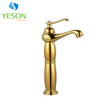 New Luxury Bathroom Single Handle Brass Tap Faucet