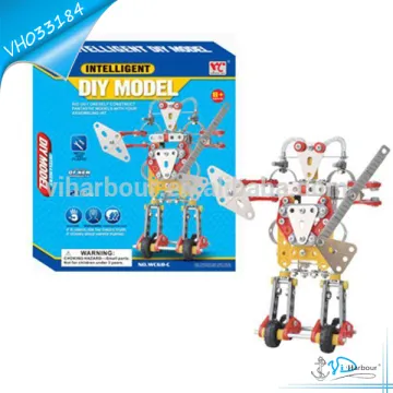 Robot Metal Blocks Building Toy