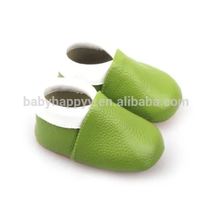 Simple style soft sole leather baby shoes prewalker shoes kids
