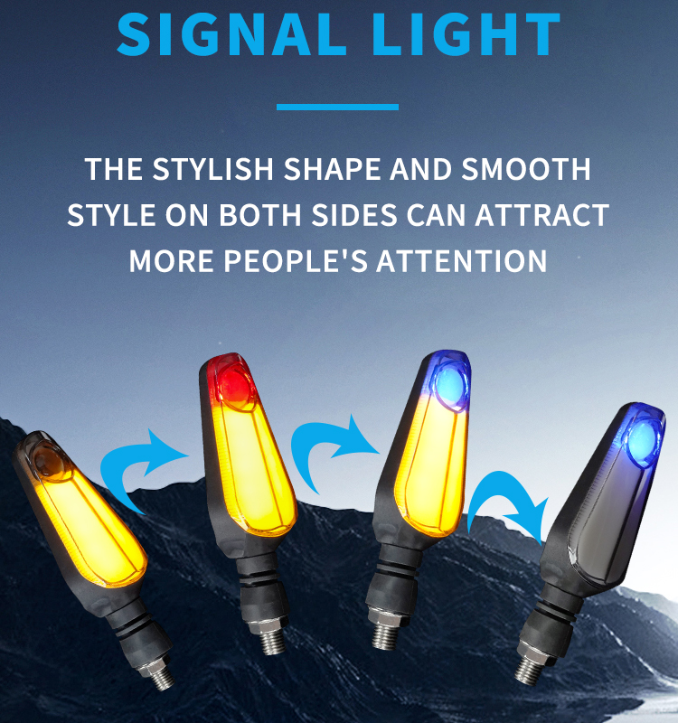 Motorcycle turn signals