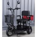 Foldable household electric tricycle