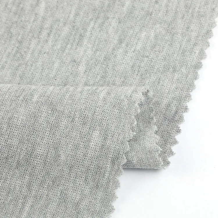 Interlock Melange Tc No เส้นด้ายสแปนเด็กซ์ย้อมผ้าถัก