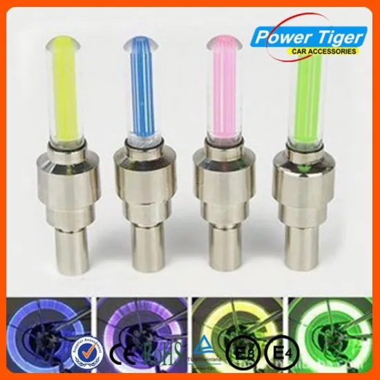Manufactured hot sale bicycle led light auto tire valve