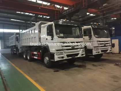 Sinotruk Howo Truck Delaers Truck Dump hyva dumper truck