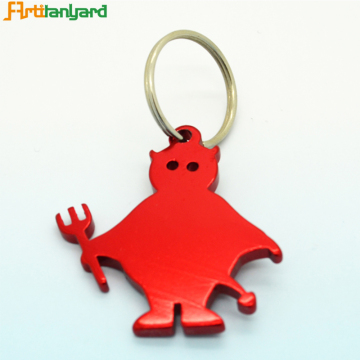 Custom Beer Bottle Opener Keychain