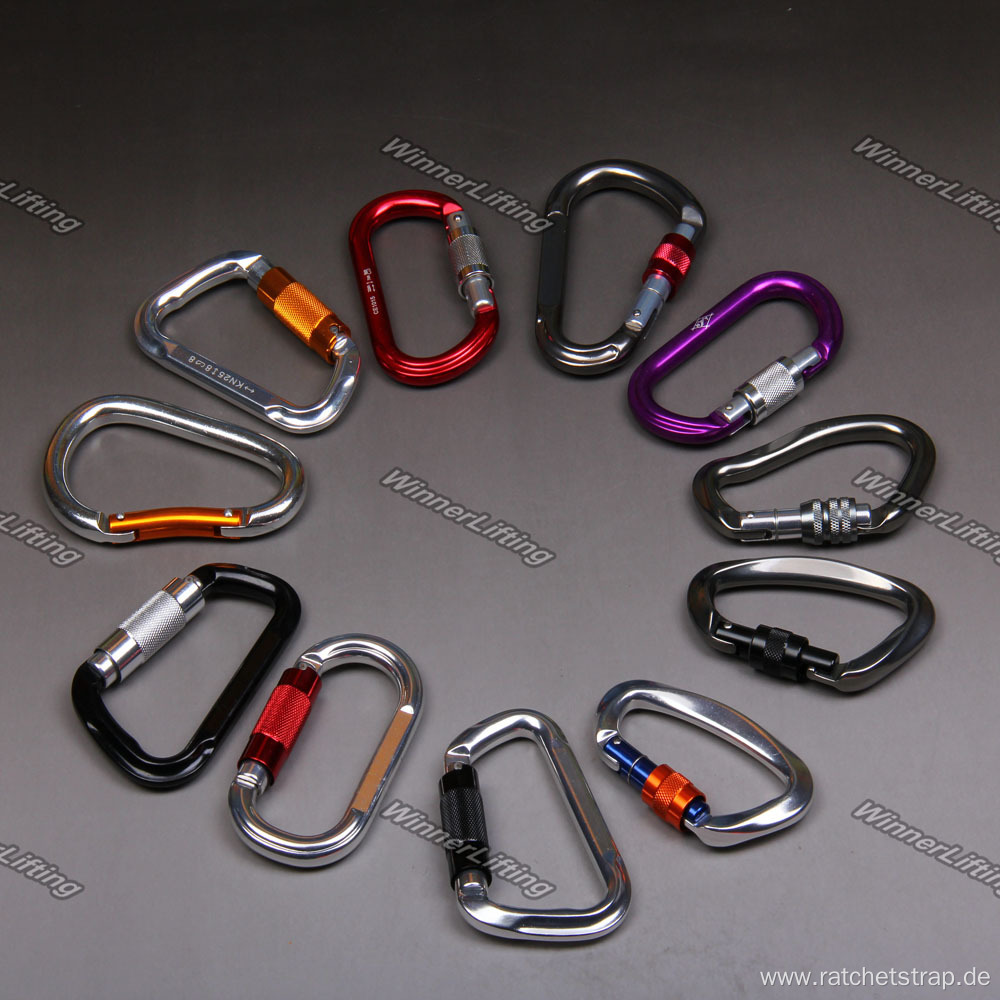 Aluminum Alloy Carabiner Snap Hook for Hammock