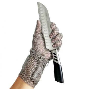 Welded Metal Mesh Safety Gloves