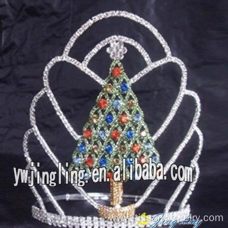 new design Christmas tree crown CR-1225