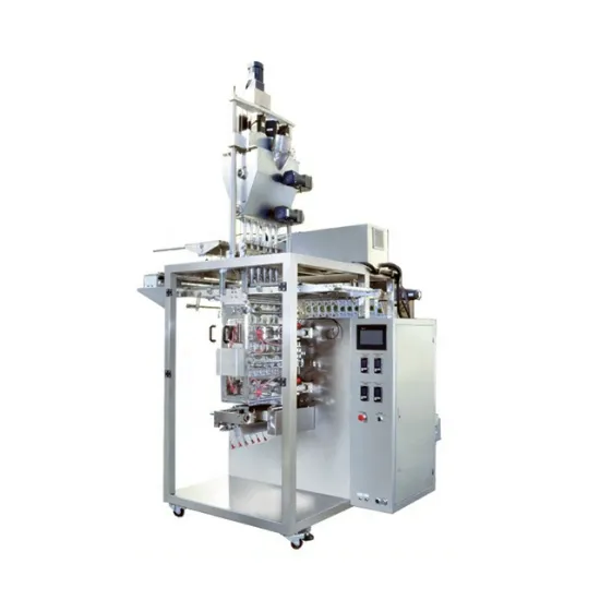 Multilane Automatic Coffee Powder Sachet Packaging Machine For 4 Side Seal