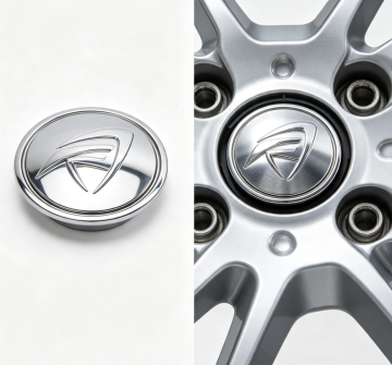 Durable Wheel Center Caps for Enhanced Vehicle Style