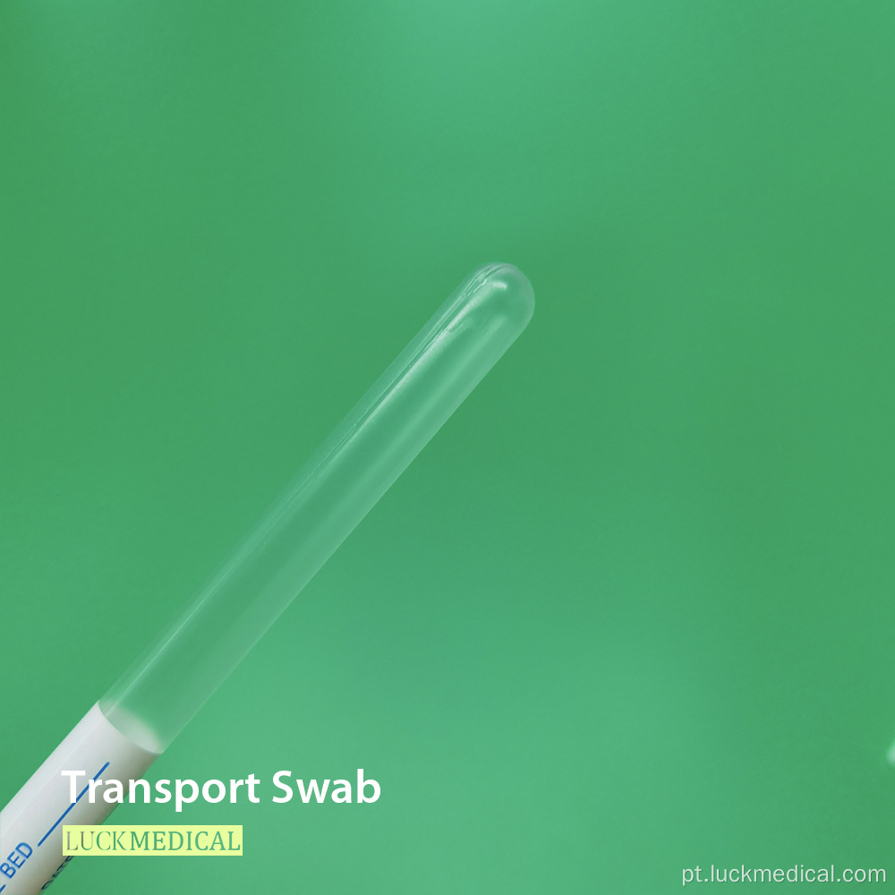 Amostragem de swabs de transporte girat