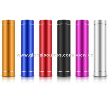 Hot Multiple-colors Mobile Phone Chargers for Gifts with 2,600mAh