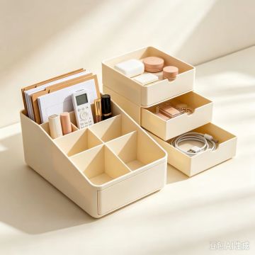 Plastic Desktop Storage Box