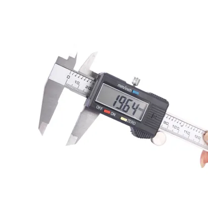150mm 6 Inch Carbon Fiber Digital Vernier Electronic Micrometer Ruler Vernier Calipers - Precision Measuring Tool