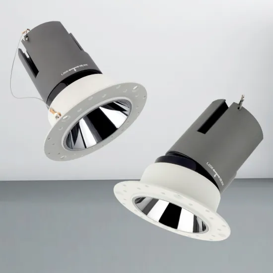 Aluminum Trimless COB LED Downlight for Seamless Ceilings