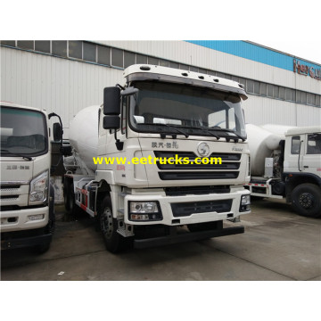 3000 Gallons SHACMAN Used Concrete Mixer Trucks