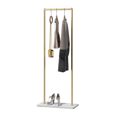 Marble Base Coat Rack - Hat, Coat and Umbrella Stand for Hallway