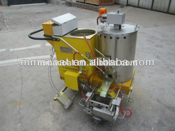 Multifunctional thermoplastic road marking machine