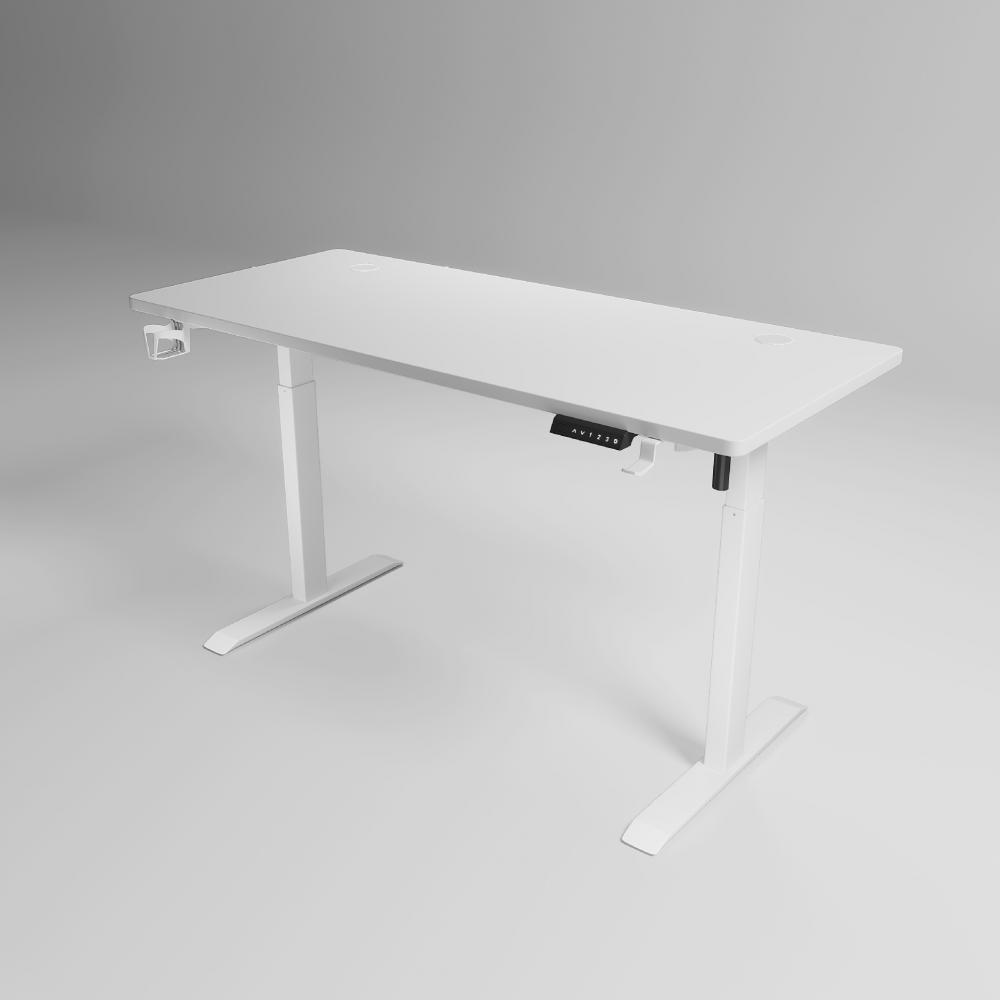 Square Standing Table Modern Height Adjustable Desk