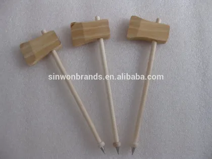 ax shap wood pen ax shape pen